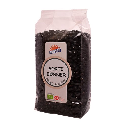 Bønner sorte Ø 1 Bønner sorte Ø