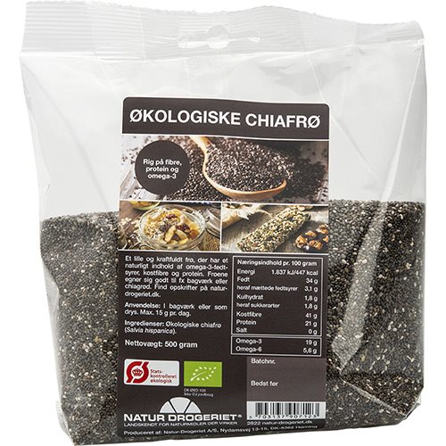 Chia frø Ø 1 Chia frø Ø