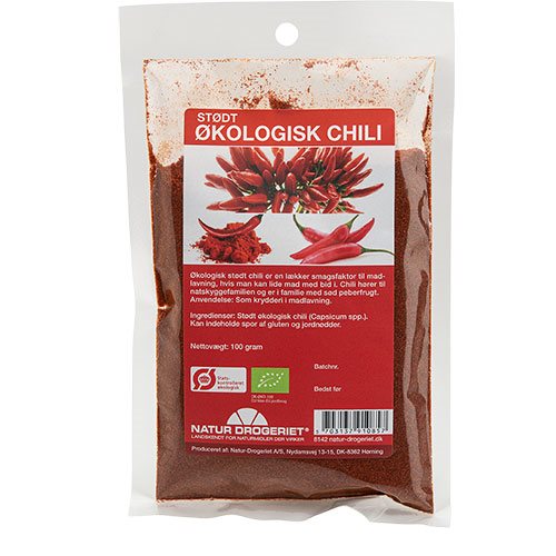 Chili stødt Ø 1 Chili stødt Ø