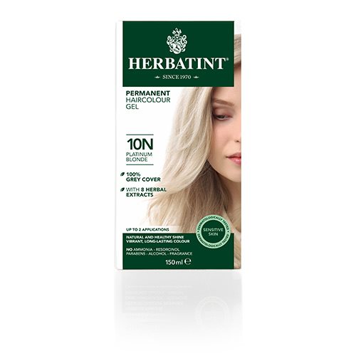 Herbatint 10N hårfarve Platinum Blond 1 Herbatint 10N hårfarve Platinum Blond