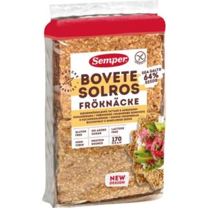 Knækbrød m. boghvede og solsikkekerner