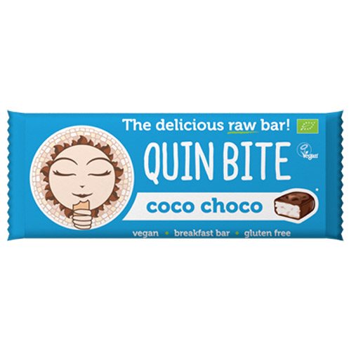 Kokos choko bar Ø - Quin Bite 1 Kokos choko bar Ø - Quin Bite