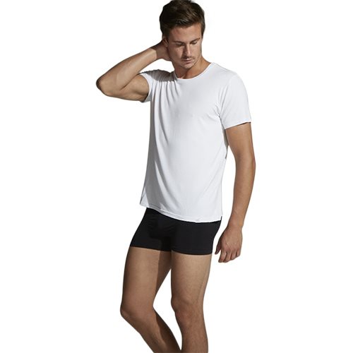 Men´s Crew Neck T-shirt hvid str. L 1 Men´s Crew Neck T-shirt hvid str. L