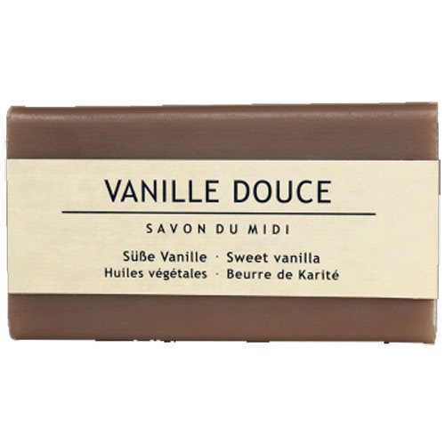 Midi sæbe Sød Vanilje med sheasmør Vegan Vanille Douce 1 Midi sæbe Sød Vanilje med sheasmør Vegan Vanille Douce