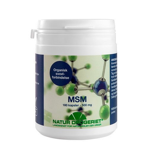 MSM kapsler 500 mg 1 MSM kapsler 500 mg