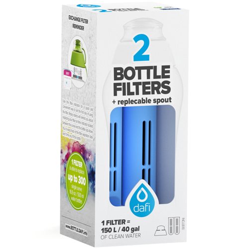 Refiller filterflaske Blå 1 Refiller filterflaske Blå