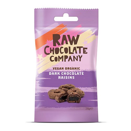 Rosiner m. rå chokolade Ø 1 Rosiner m. rå chokolade Ø