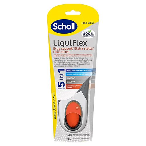 Scholl Insoles Liquiflex Extra Support (S) 1 Scholl Insoles Liquiflex Extra Support (S)