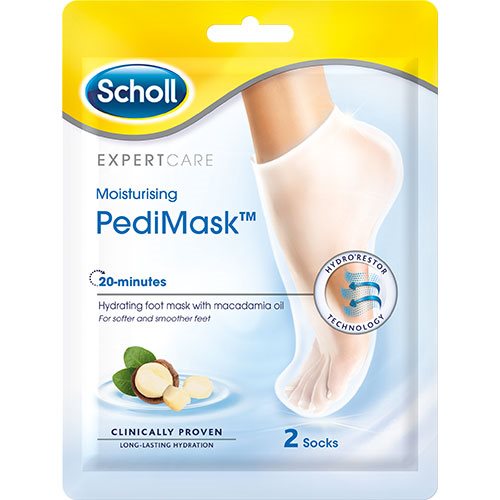 Scholl PediMask 2 socks 1 Scholl PediMask 2 socks