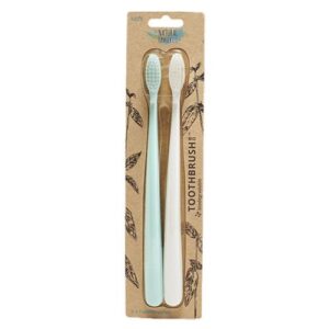 Tandbørste Bio 2 pk. Mint/hvid