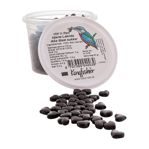 100% Ren hjerte lakrids 1 100% Ren hjerte lakrids