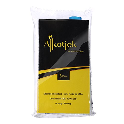 Alkotjek, engangs alkoholtest 1 Alkotjek, engangs alkoholtest