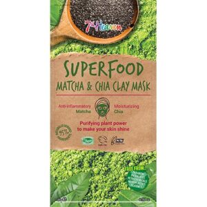 Ansigtmaske Superfood Matcha & Chia 7th Heaven