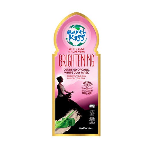 Ansigtsmaske White Clay & Aloe Vera Brightening 1 Ansigtsmaske White Clay & Aloe Vera Brightening