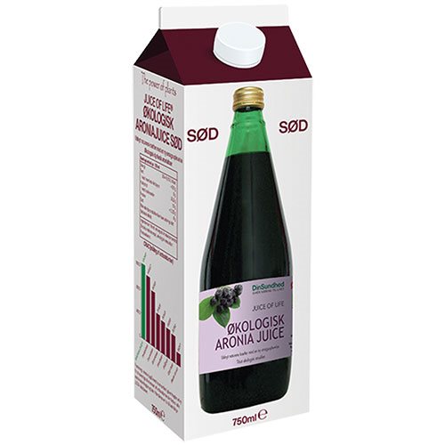 Aronia saft Ø, m. Ø rørsukker 1 Aronia saft Ø, m. Ø rørsukker