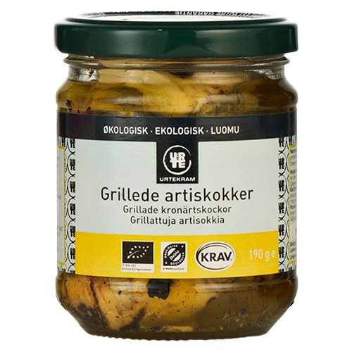 Artiskokker grillede i olie Ø 1 Artiskokker grillede i olie Ø