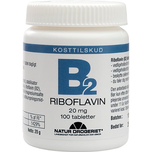 B2 vitamin 20 mg 1 B2 vitamin 20 mg