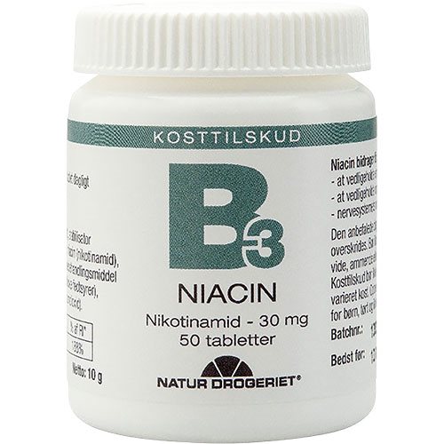 B3 Niacin 30 mg 1 B3 Niacin 30 mg