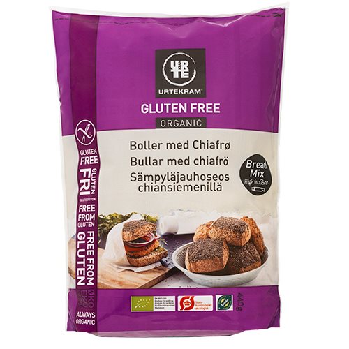 Bagemix til boller m chiafrø Ø 1 Bagemix til boller m chiafrø Ø