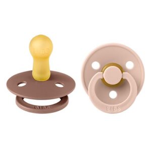 BIBS Colour Latex Size 2 Woodchuck/Blush 2 PACK