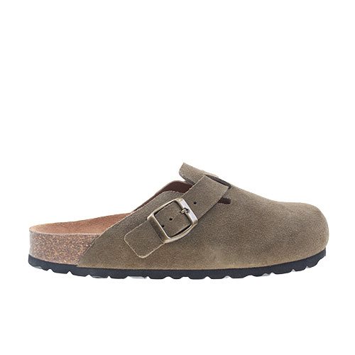 BioStep lukket læder sandal - Olive 39 1 BioStep lukket læder sandal - Olive 39