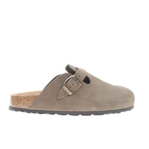 BioStep lukket læder sandal - Taupe 38