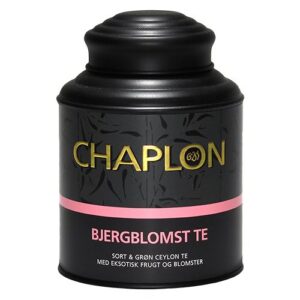 Bjergblomst grøn te dåse Ø