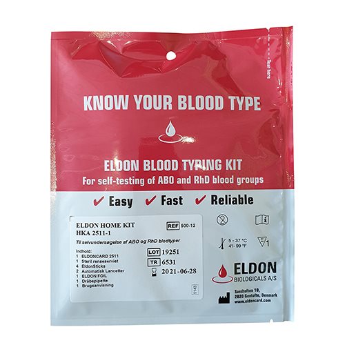 Blodtypetest, Kend din blodtype 1 Blodtypetest, Kend din blodtype