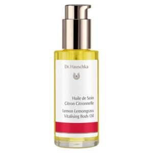 Body oil lemon lemongrass