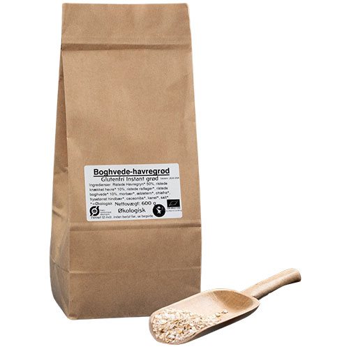 Boghvedehavregrød, 600g Ø 1 Boghvedehavregrød, 600g Ø