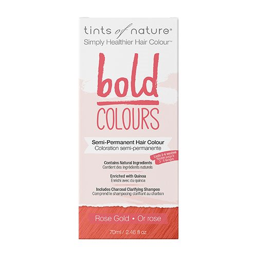 Bold Rose Gold hårfarve Tints of Nature 1 Bold Rose Gold hårfarve Tints of Nature