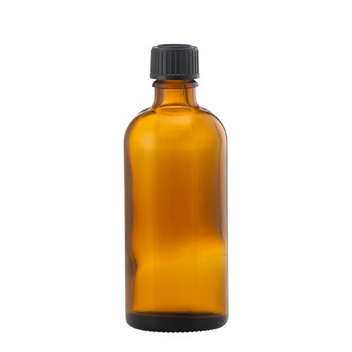 Brun glasflaske 100 ml 1 Brun glasflaske 100 ml