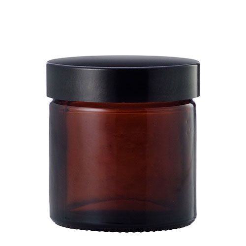 Brun glaskrukke 60 ml 1 Brun glaskrukke 60 ml