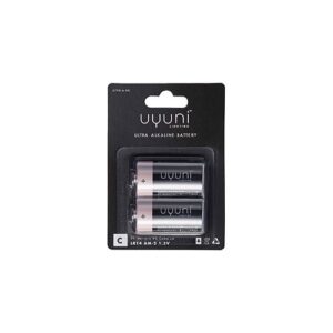 C Batteri, 1,5V, 6700 mAh, 2-pack