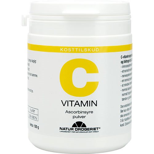 C Vitamin Ascorbinsyre pulver 1 C Vitamin Ascorbinsyre pulver