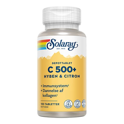 C-vitamin C500+ hyben, citron 1 C-vitamin C500+ hyben, citron