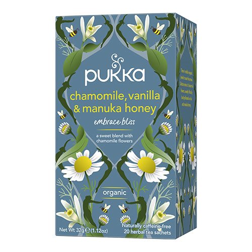 Chamomile te m. Vanilla & Manuka Honey Ø Pukka 1 Chamomile te m. Vanilla & Manuka Honey Ø Pukka