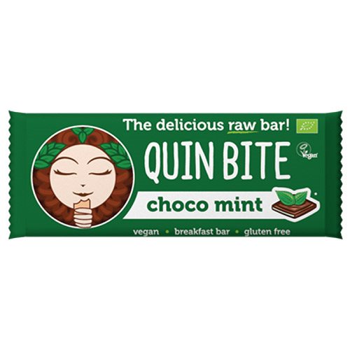 Choco Mint bar Ø - Quin Bite 1 Choco Mint bar Ø - Quin Bite