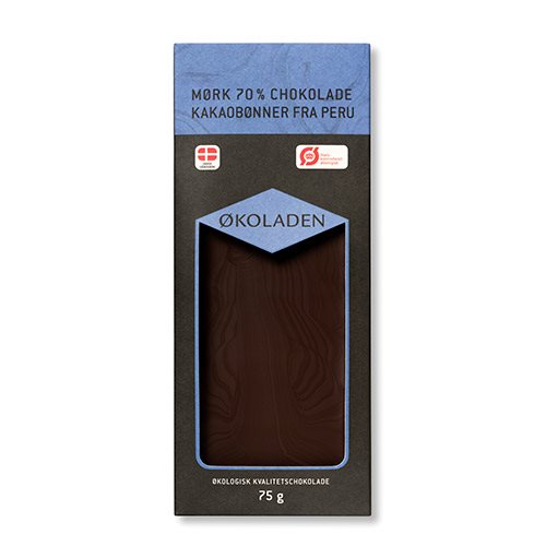 Chokolade mørk 70% Ø 1 Chokolade mørk 70% Ø