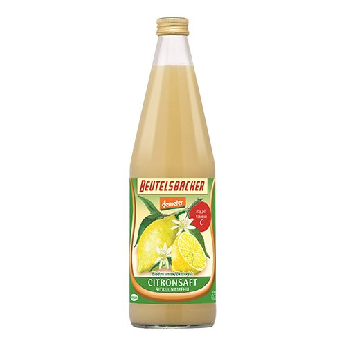 Citronsaft Ø Demeter 1 Citronsaft Ø Demeter