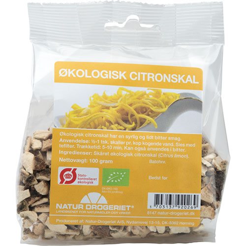 Citronskal tørret Ø 1 Citronskal tørret Ø