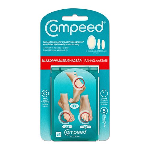 Compeed mix vabel plaster 5 stk 1 Compeed mix vabel plaster 5 stk
