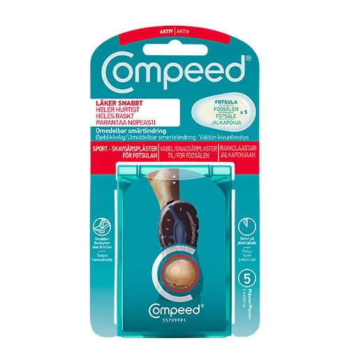 Compeed Vabelplaster Fodsål 1 Compeed Vabelplaster Fodsål