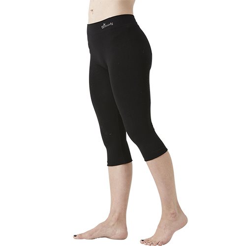Crop Leggings sort str. S 1 Crop Leggings sort str. S