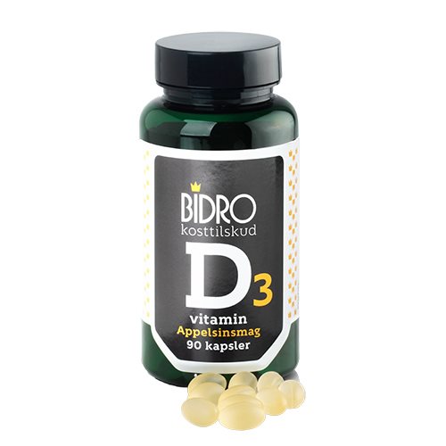 D-vitamin 38 ug m.appelsinsmag 1 D-vitamin 38 ug m.appelsinsmag