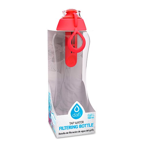 Dafi Filterflaske 0,5l Rød 1 Dafi Filterflaske 0,5l Rød