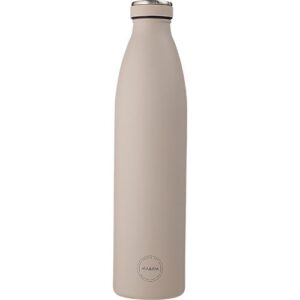 Drinking Bottle 1000ml Cream Beige