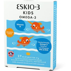 Eskio-3 Kids Chewable Omega-3 orange