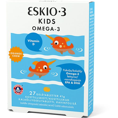 Eskio-3 Kids Chewable Omega-3 orange 1 Eskio-3 Kids Chewable Omega-3 orange