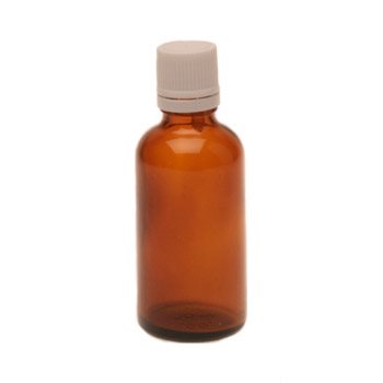 Flaske m. låg og dråbetæller (50 ml) 1 Flaske m. låg og dråbetæller (50 ml)